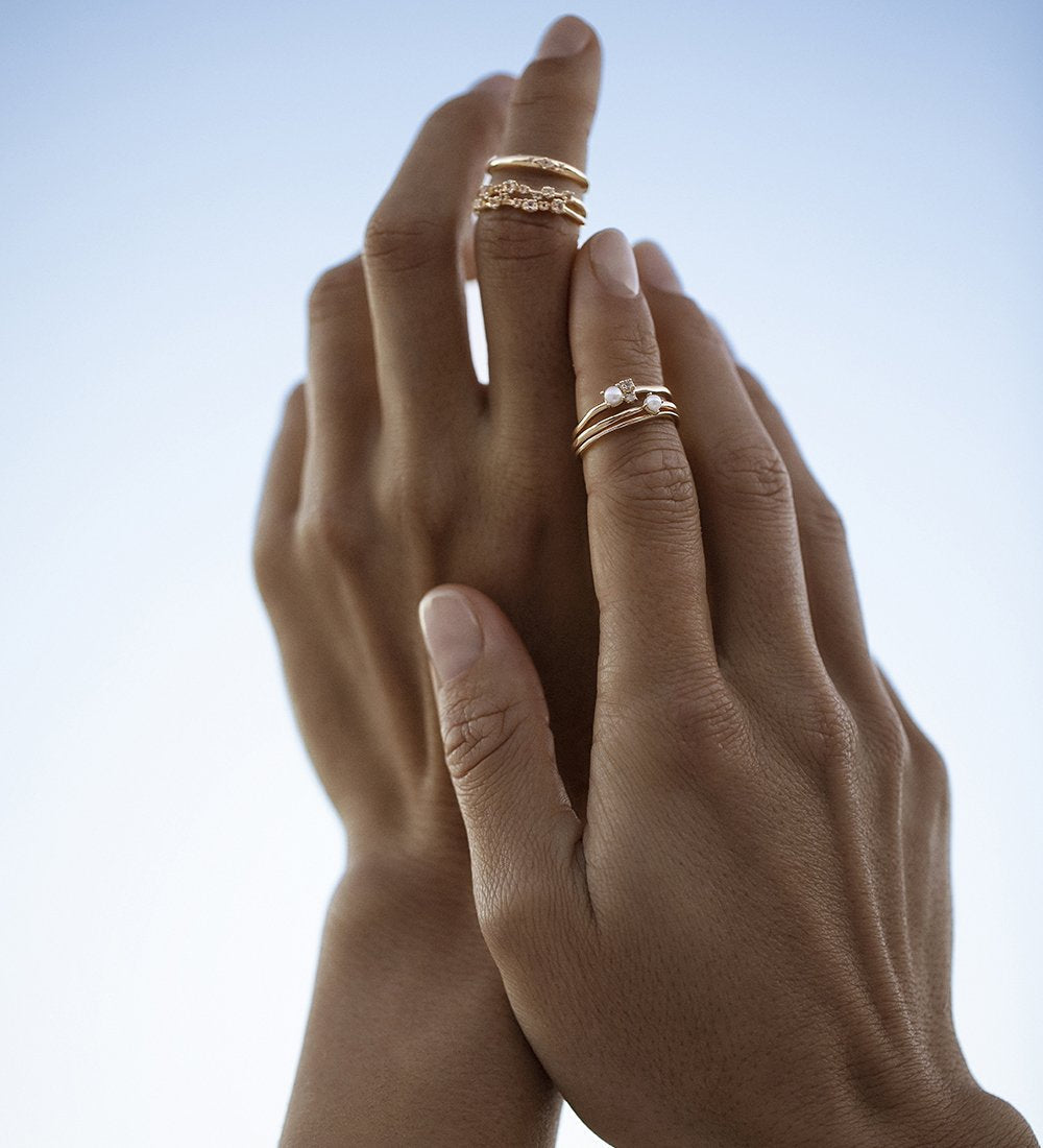 FIRST LIGHT RING (9K GOLD) - IMAGE 2