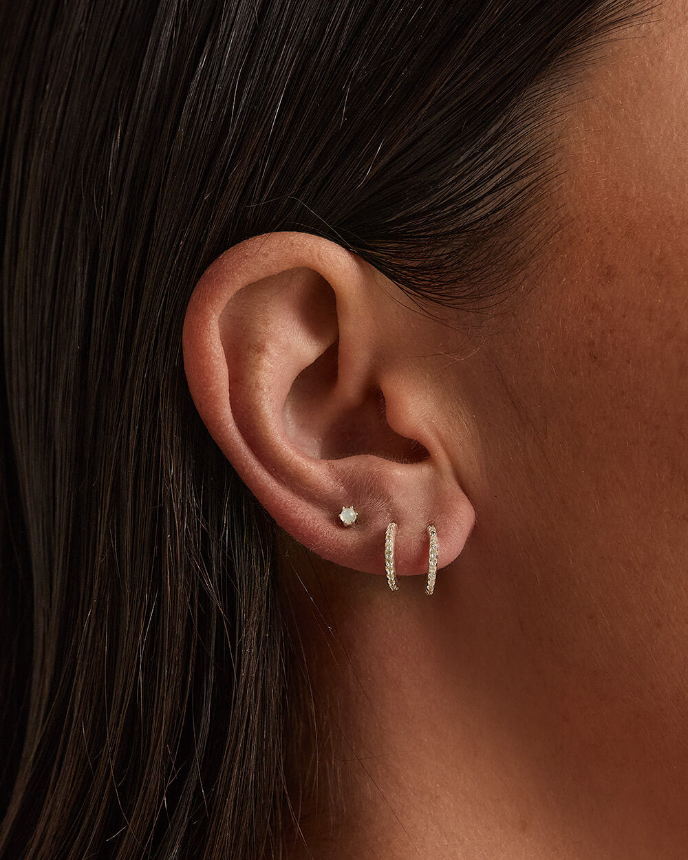 ETERNITY HOOPS (GOLD) - IMAGE 3