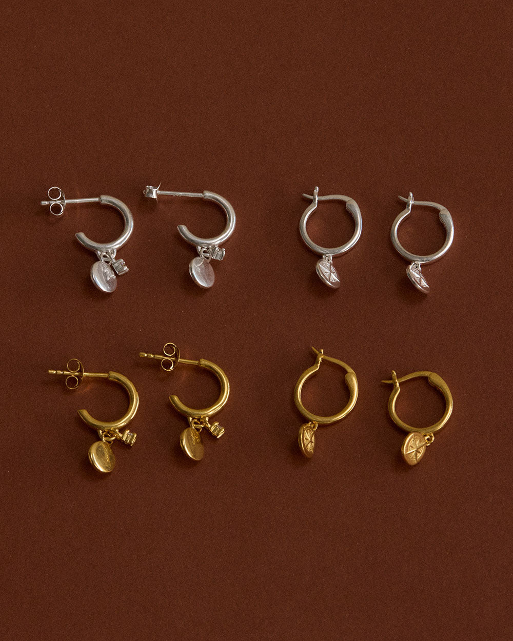 HONOUR HOOPS (18K GOLD PLATED)