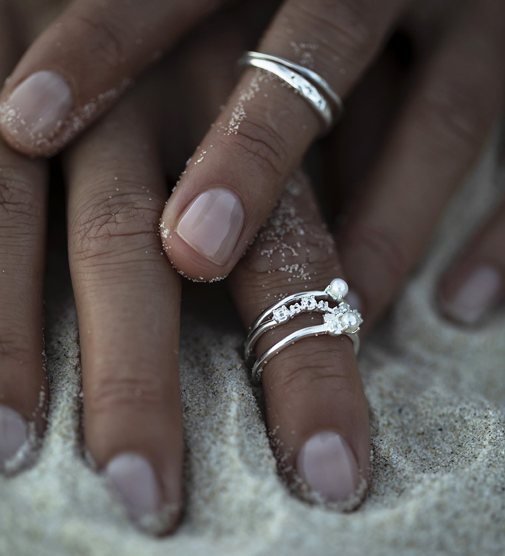 FIRST LIGHT RING (STERLING SILVER) - IMAGE 2