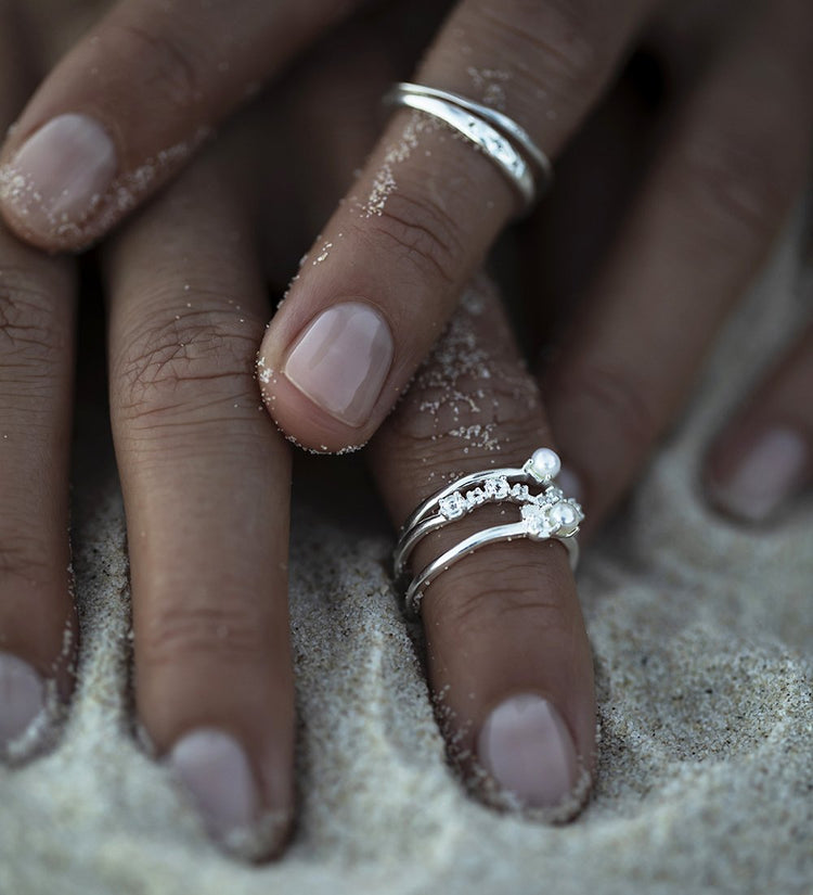 FIRST LIGHT RING (STERLING SILVER) - IMAGE 2