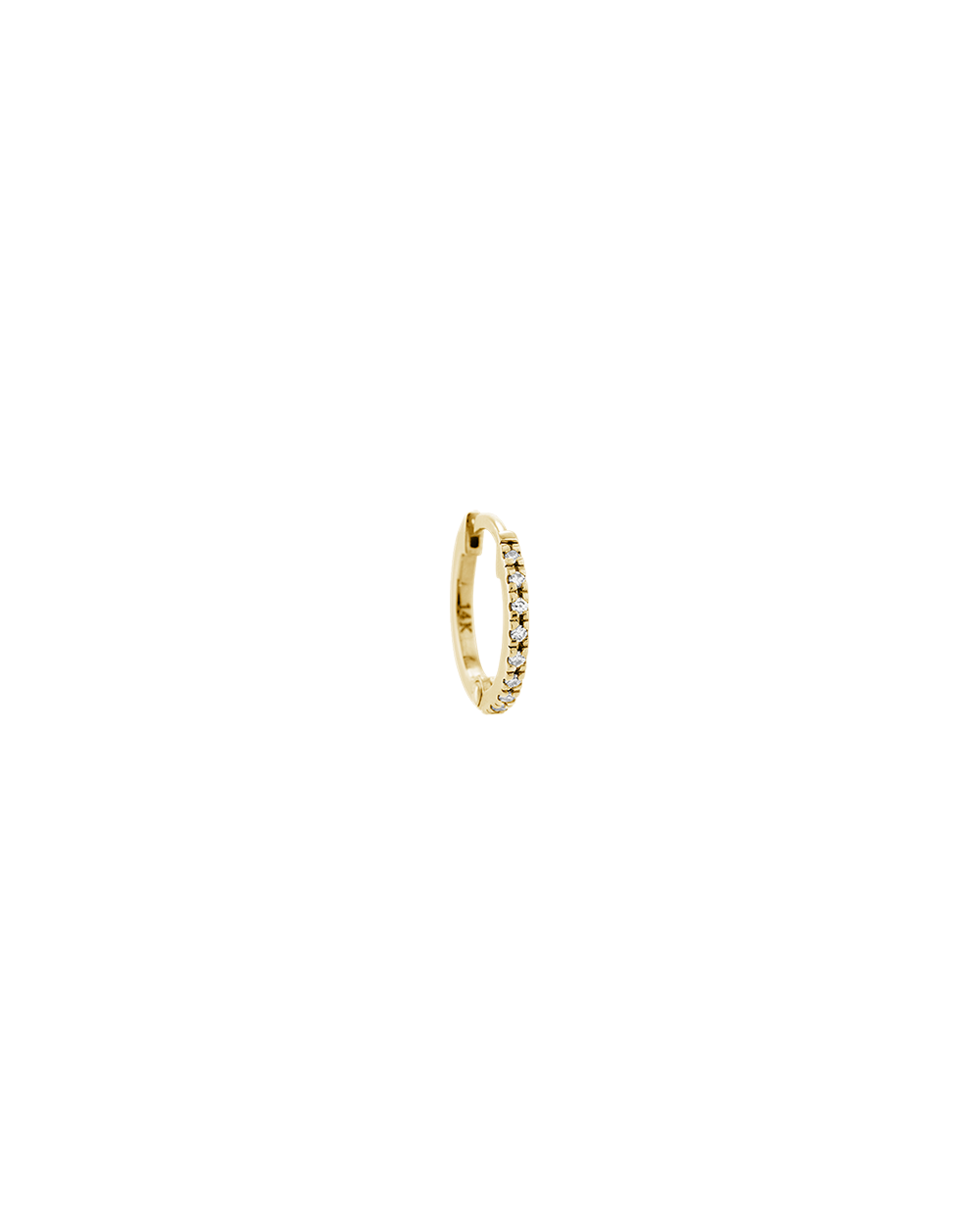 DIAMOND ETERNITY SLEEPERS (14K GOLD) - IMAGE 3