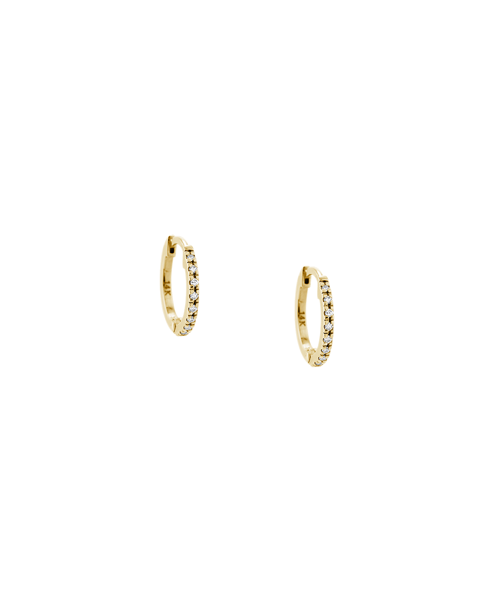 DIAMOND ETERNITY SLEEPERS (14K GOLD) - IMAGE 4