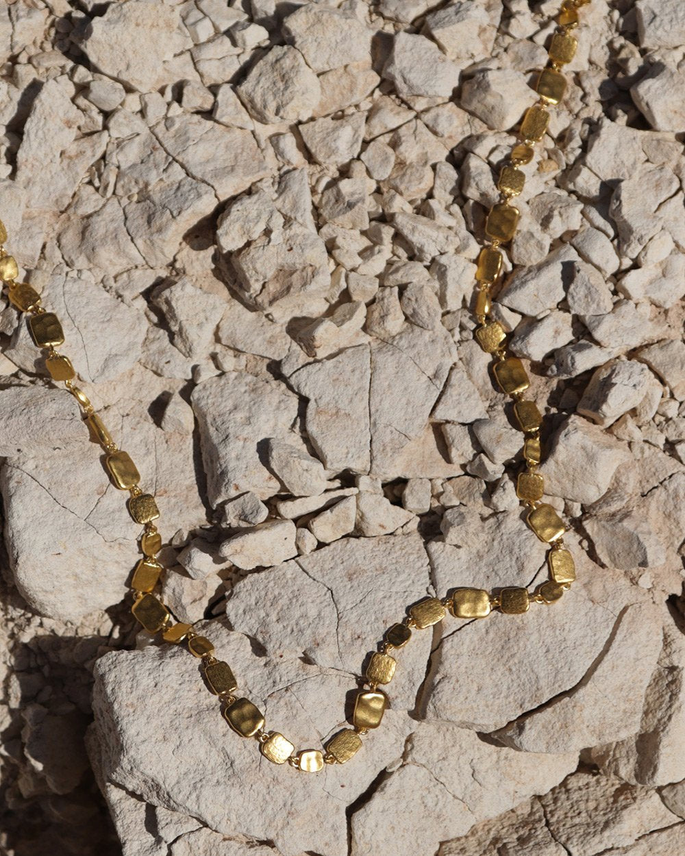 CASCADE NECKLACE (18K GOLD PLATED) - IMAGE 4