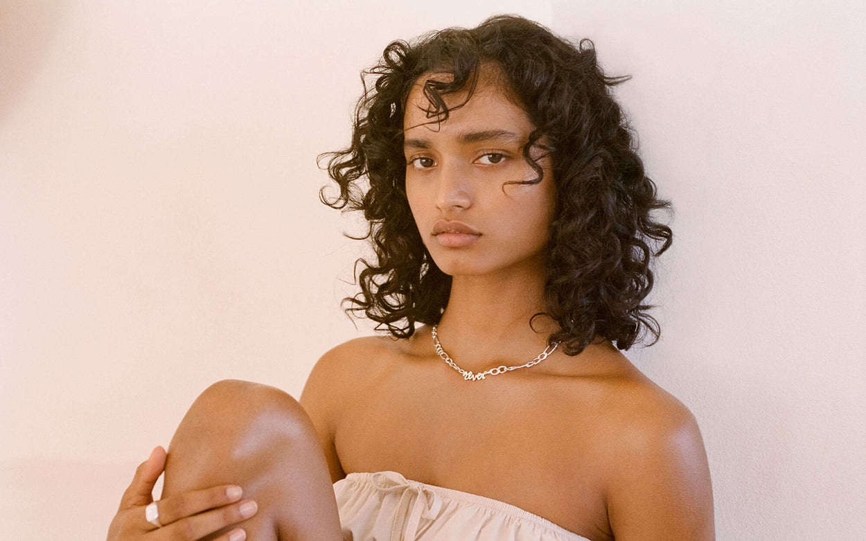 REVER CHAIN NECKLACE (STERLING SILVER)