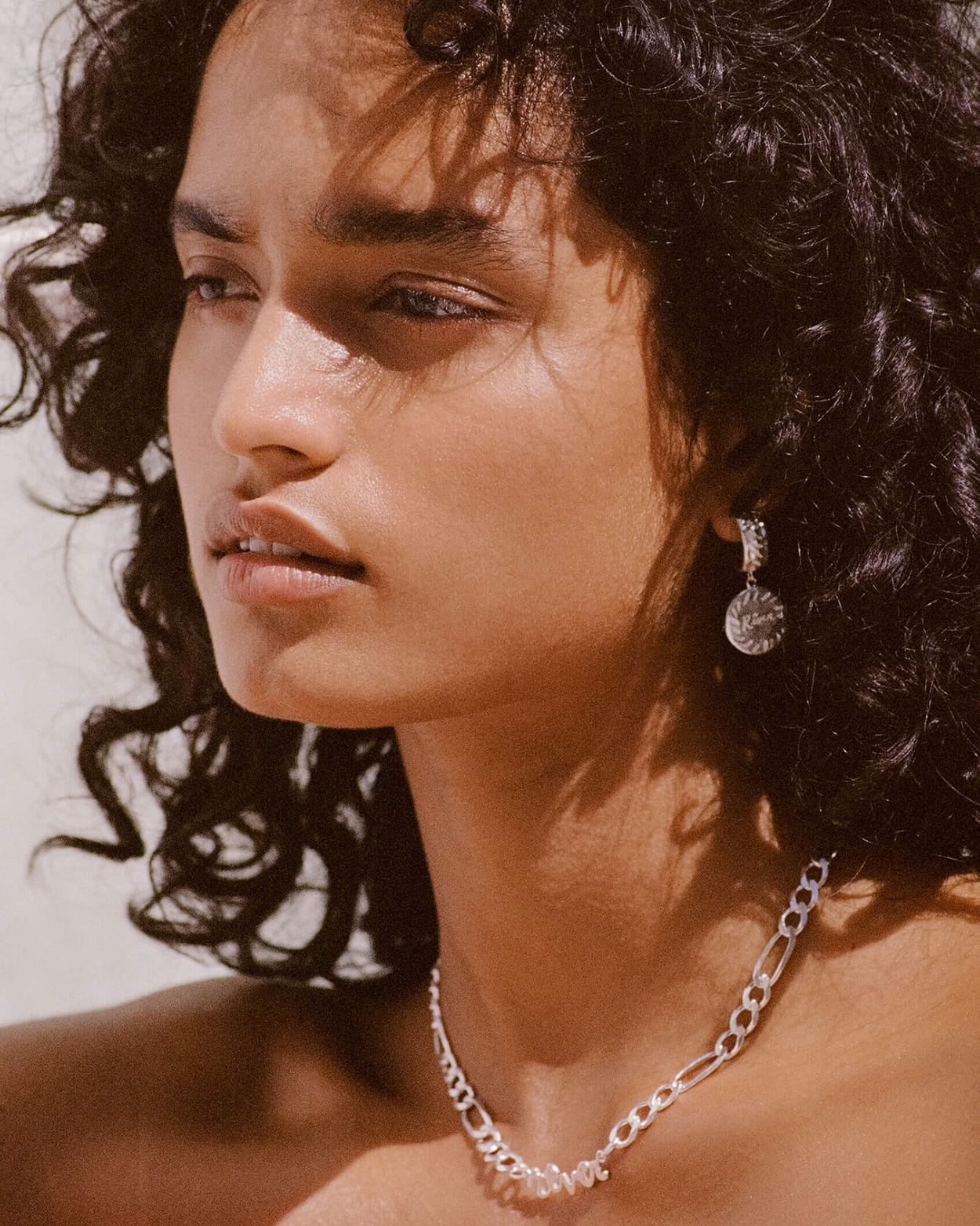 REVER CHAIN NECKLACE (STERLING SILVER)