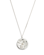 BY THE SEA COIN NECKLACE (STERLING SILVER) - IMAGE 1