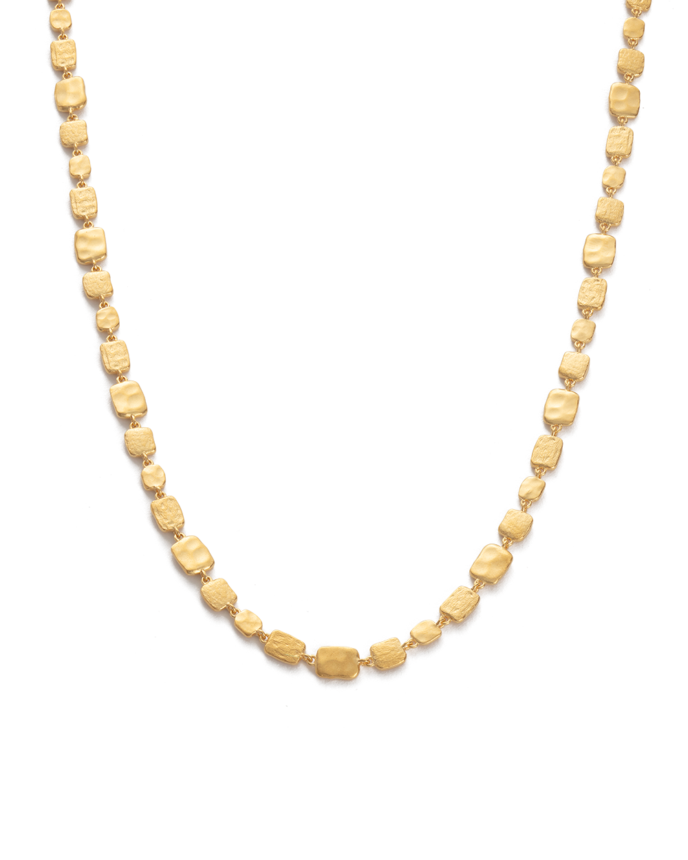 CASCADE NECKLACE (18K GOLD PLATED) - IMAGE 1