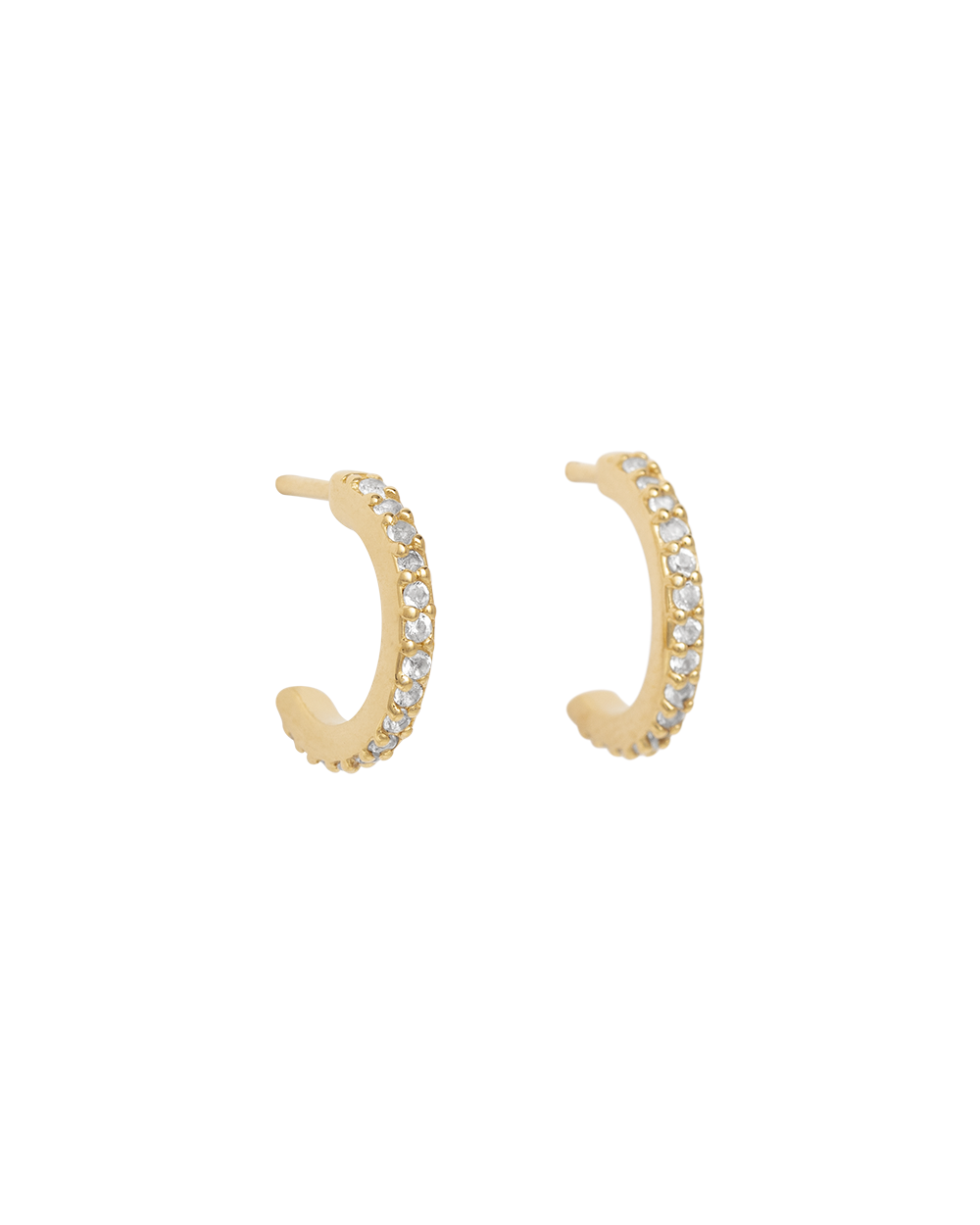 ETERNITY HOOPS (GOLD) - IMAGE 6