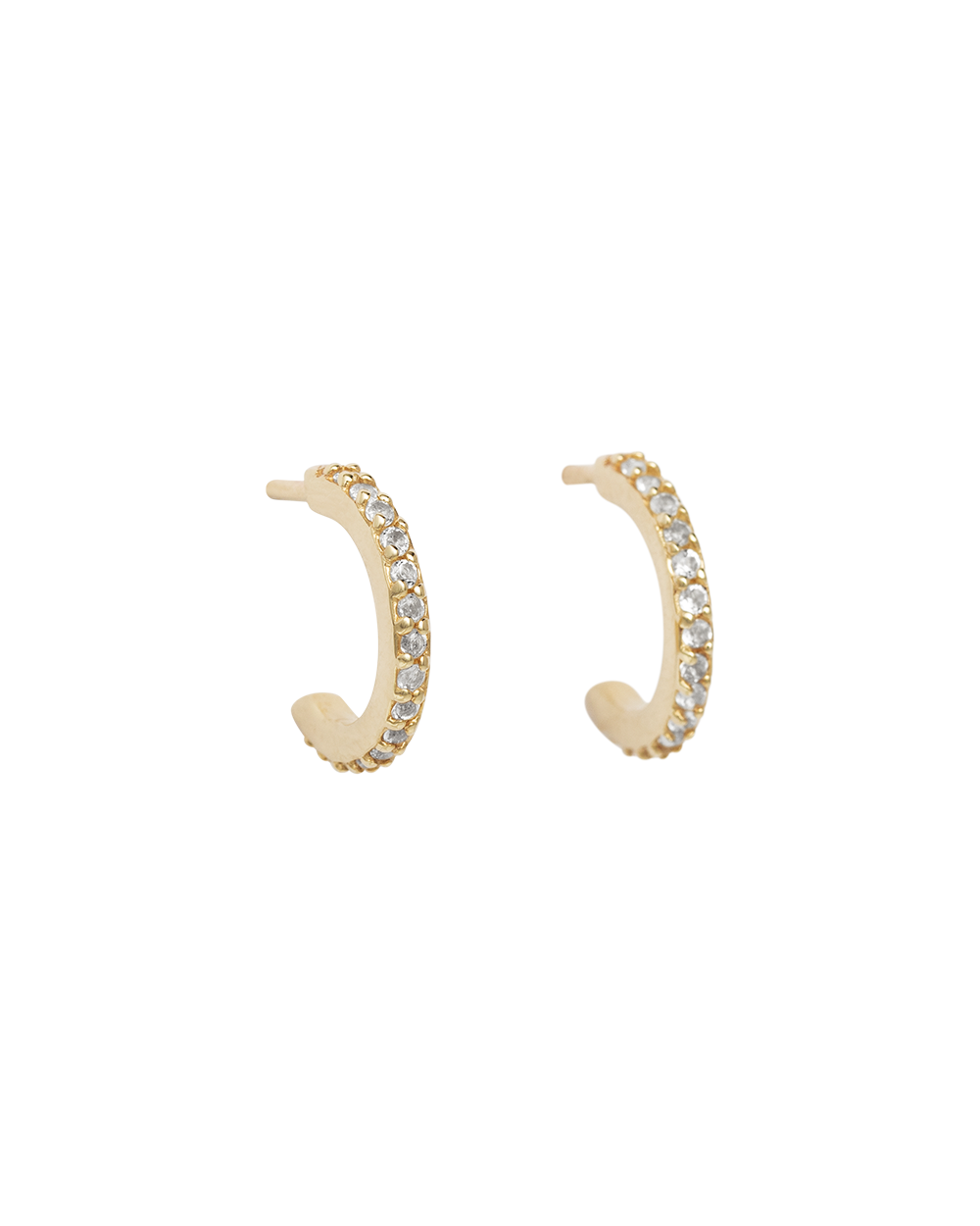 ETERNITY HOOPS (GOLD) - IMAGE 1