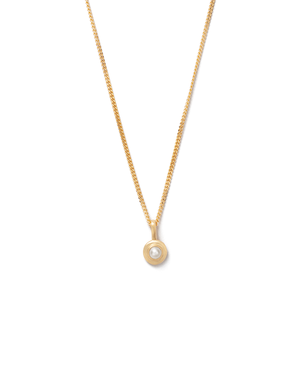 BIRTHSTONE NECKLACE (18K GOLD VERMEIL)