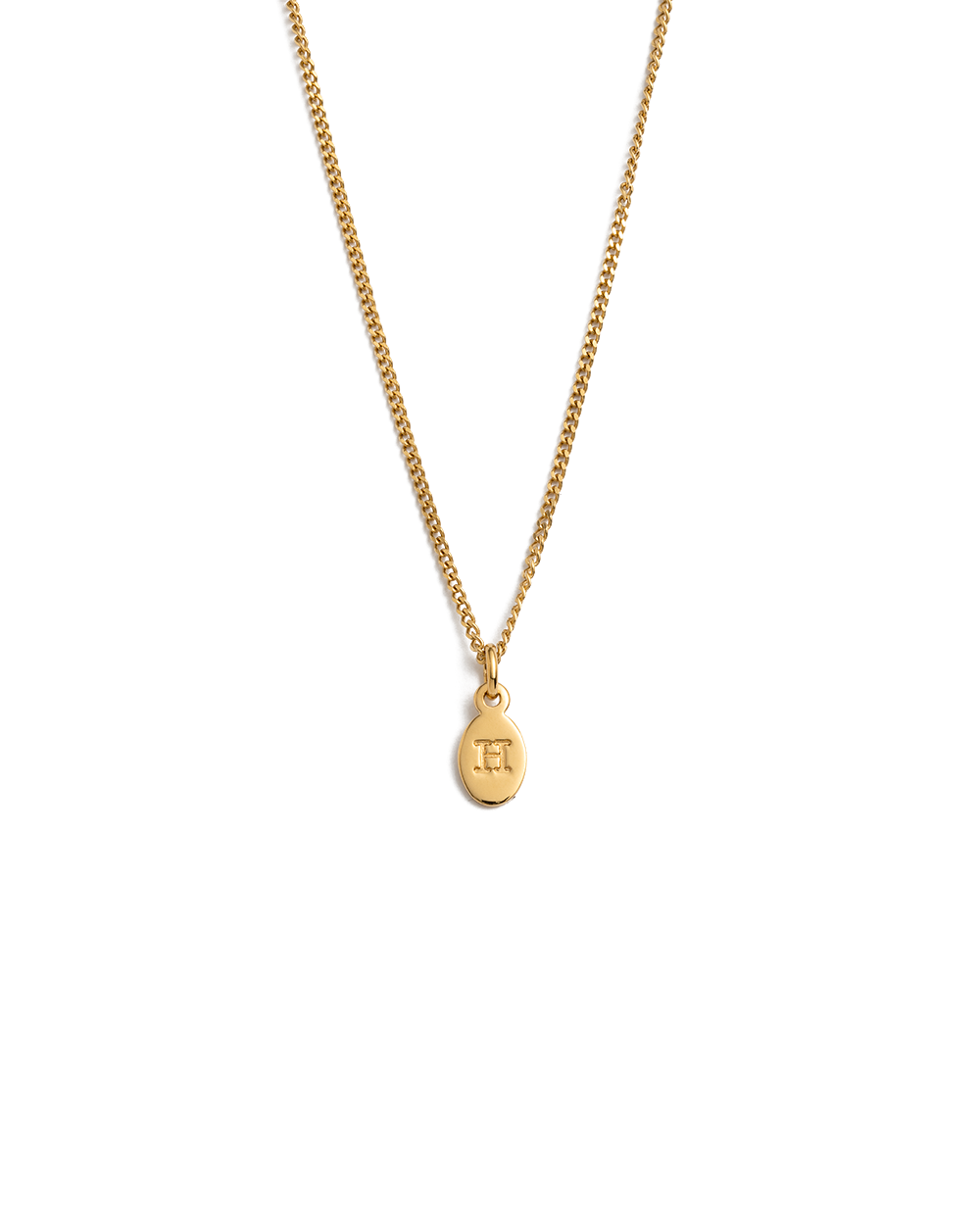 INITIAL NECKLACE A-Z (18K GOLD VERMEIL)