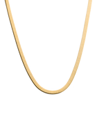 HERRINGBONE CHAIN (18K GOLD VERMEIL) - IMAGE 1