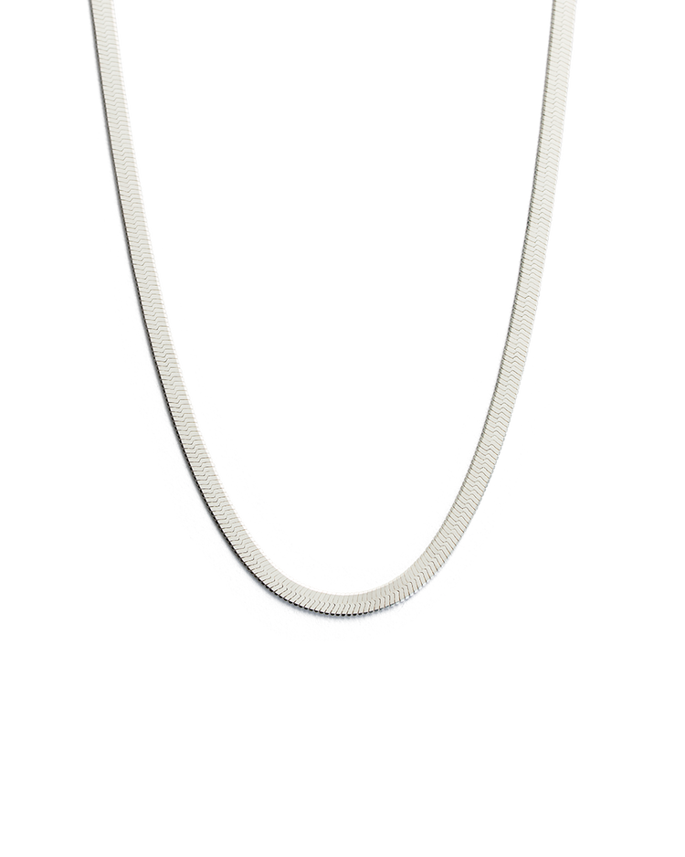 HERRINGBONE CHAIN (STERLING SILVER) - IMAGE 1