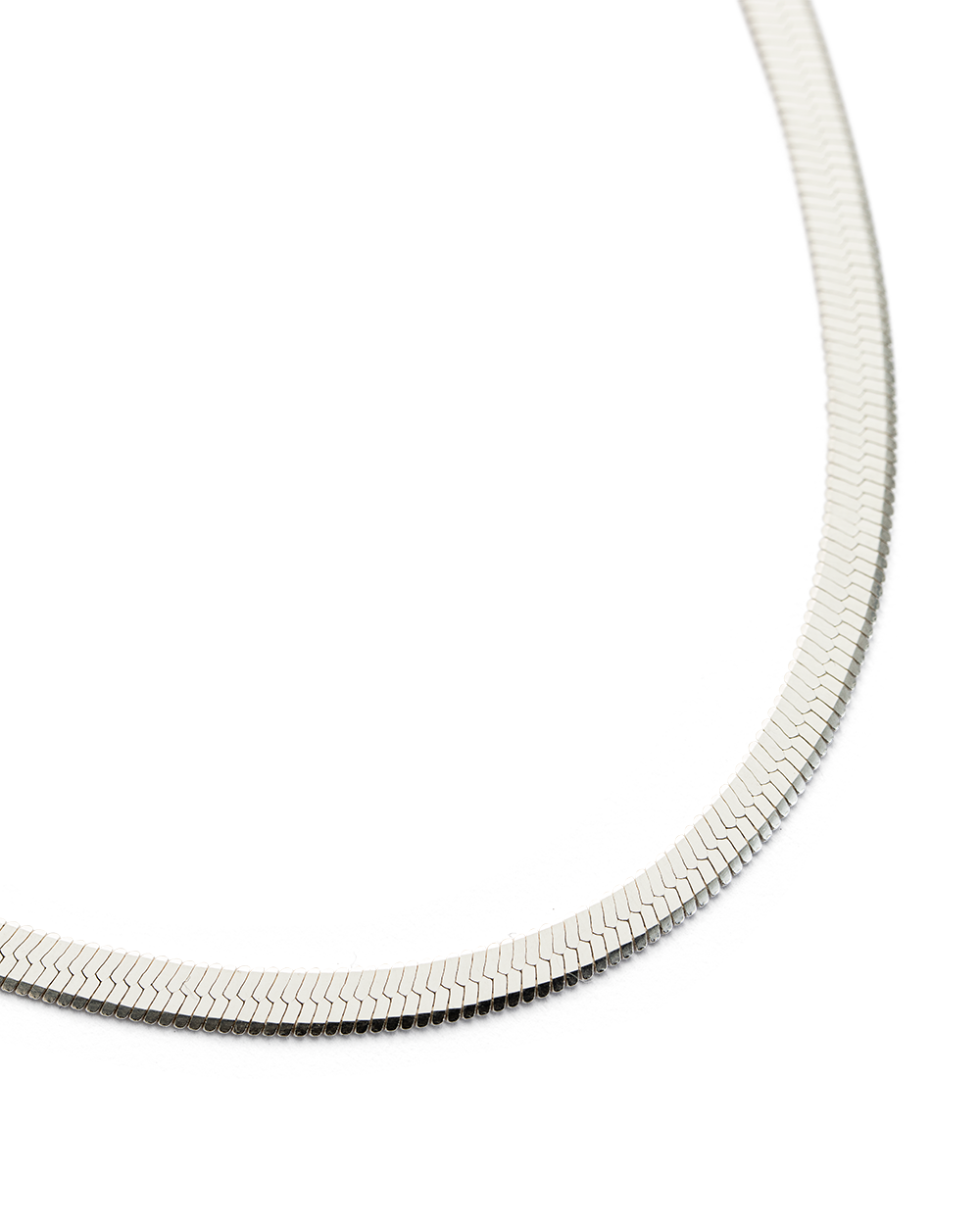 HERRINGBONE CHAIN (STERLING SILVER) - IMAGE 4