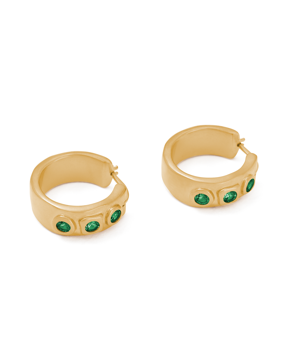 IL MARE HOOPS (18K GOLD PLATED)