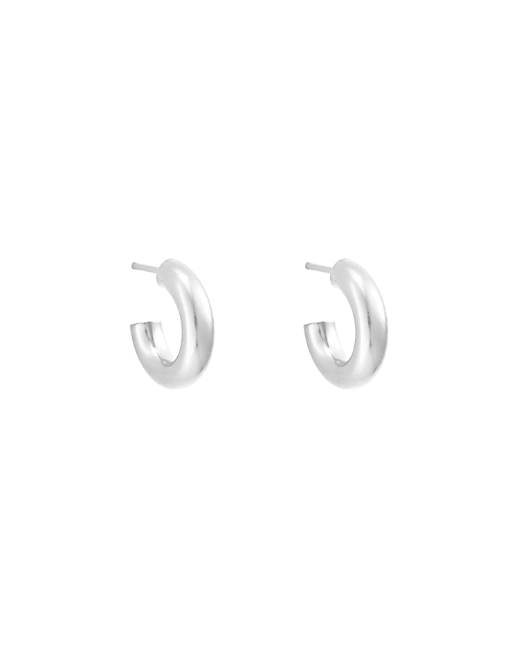 JARDIN HOOPS SMALL (STERLING SILVER)