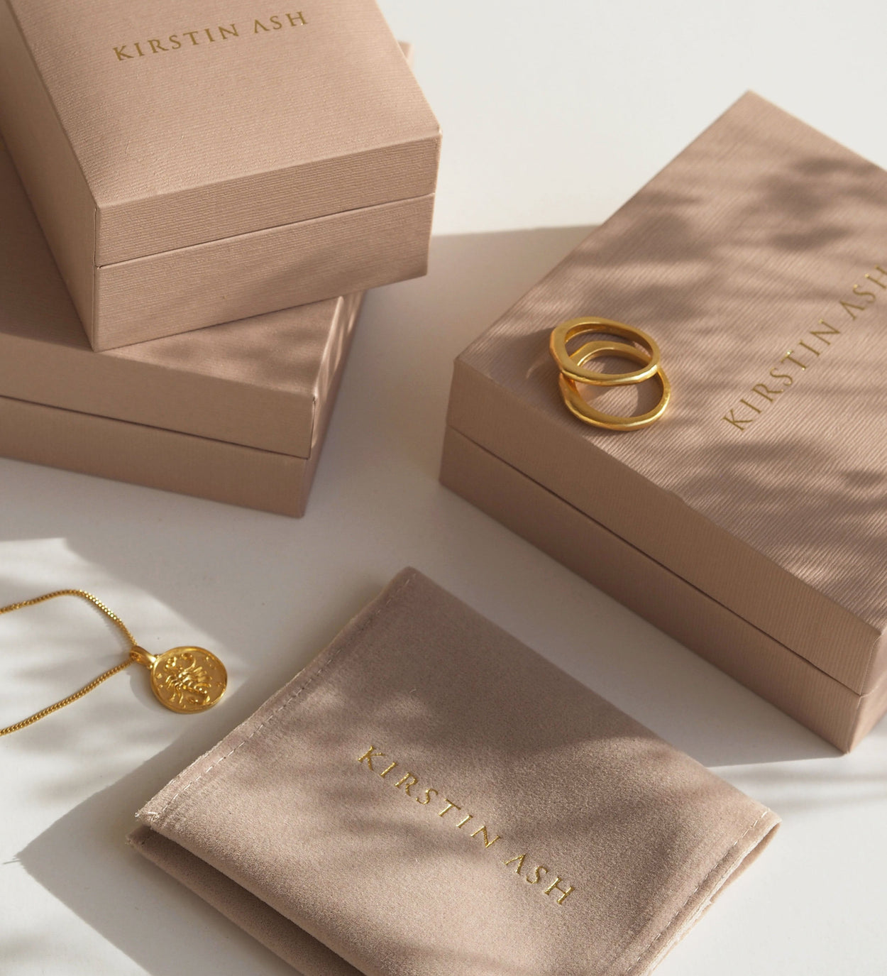 STAR COIN HOOPS (18K GOLD PLATED) - IMAGE 6