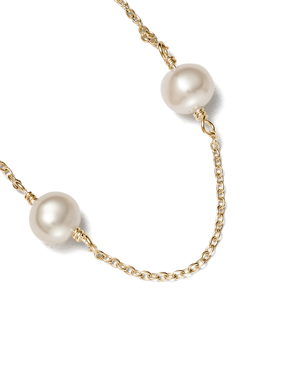 MOON TIDE PEARL BRACELET (9K GOLD) - IMAGE 4