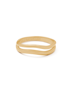 ONDA RING (18K GOLD VERMEIL)