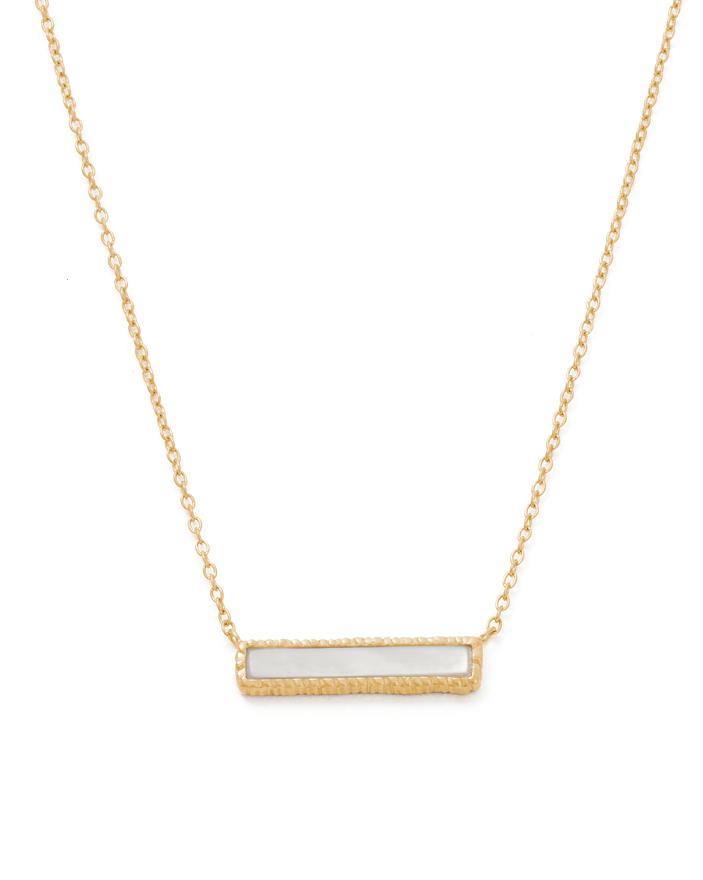 PERLA BAR NECKLACE (18K GOLD VERMEIL)