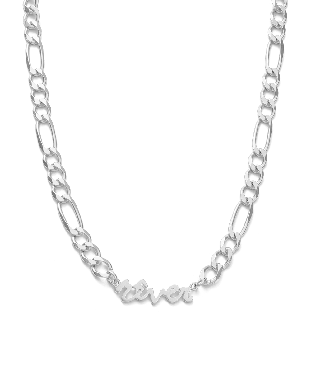 REVER CHAIN NECKLACE (STERLING SILVER)