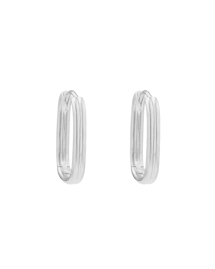 ROAM HOOPS MEDIUM (STERLING SILVER)