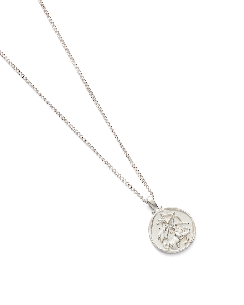 SAGITTARIUS ZODIAC NECKLACE (STERLING SILVER) - IMAGE 4