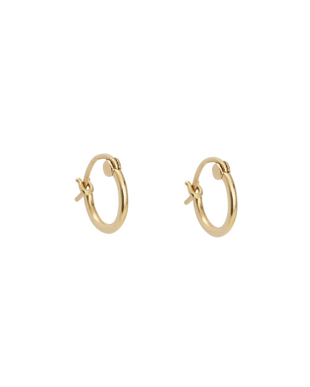 TIDAL HUGGIES (9K GOLD) - IMAGE 1