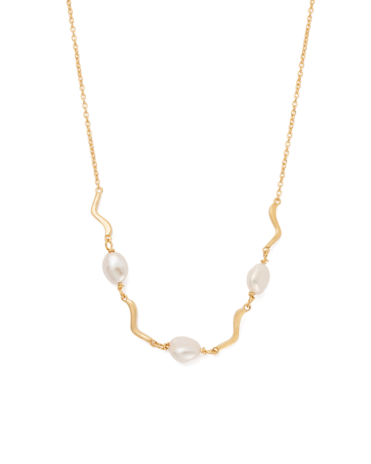 VACATION NECKLACE (18K GOLD PLATED)