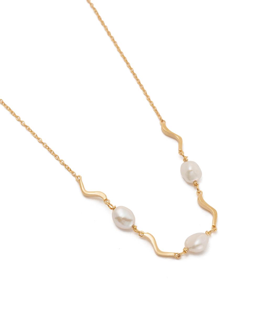 VACATION NECKLACE (18K GOLD PLATED)