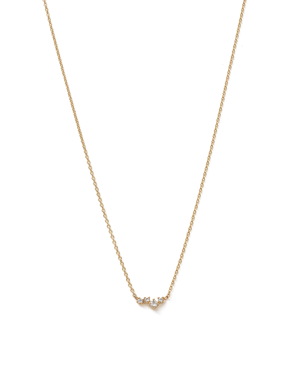 VALENCIA TOPAZ NECKLACE (9K GOLD)
