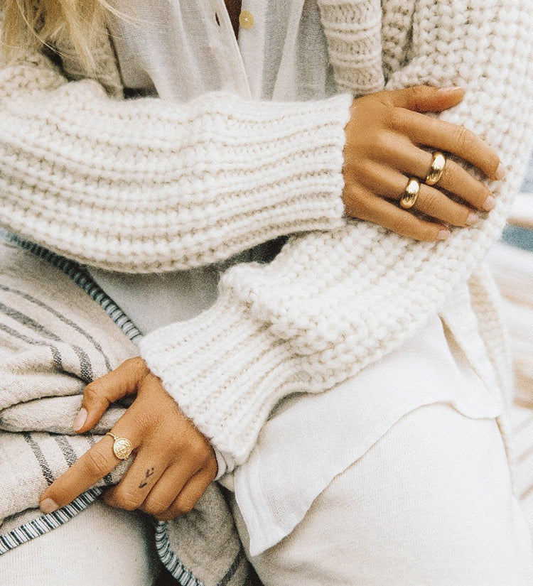 TIDAL RING (18K GOLD VERMEIL) IMAGE 2