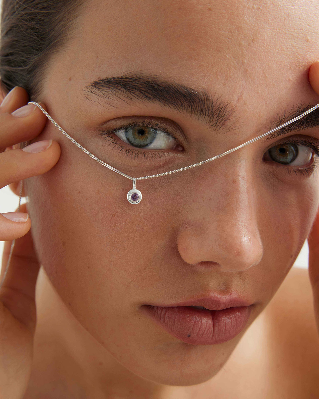 BIRTHSTONE (STERLING SILVER) IMAGE 3