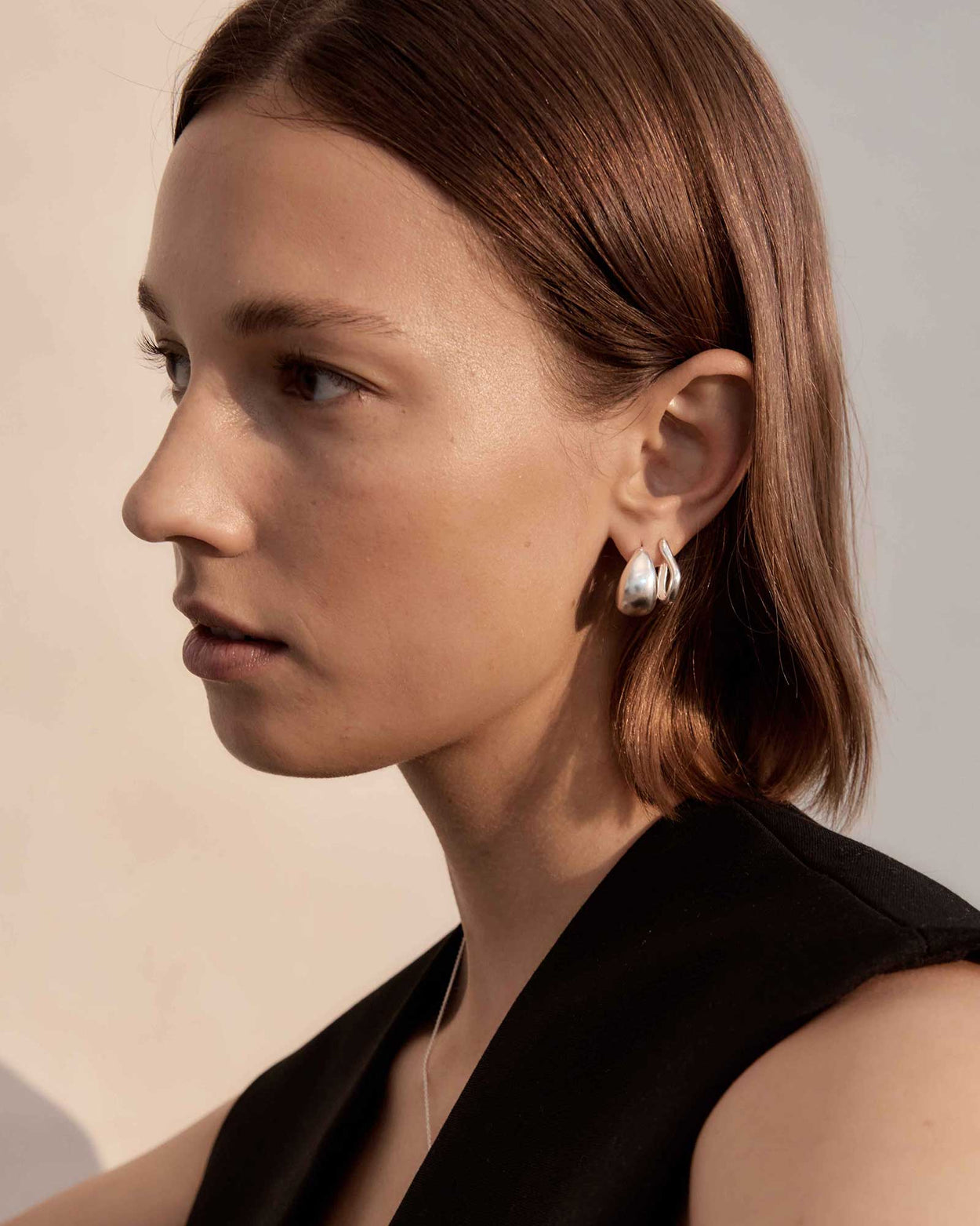 ECHO HOOPS (STERLING SILVER) IMAGE 2