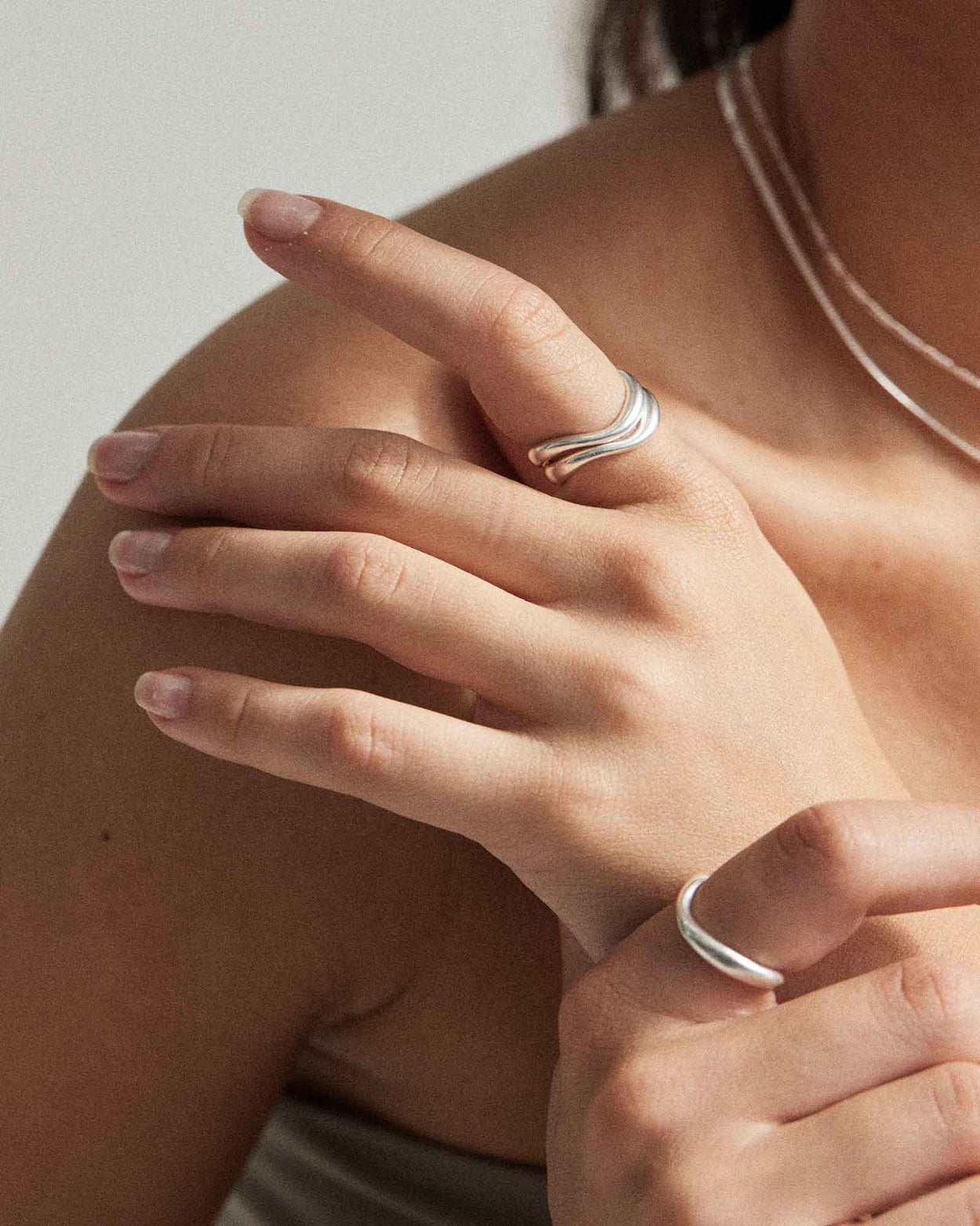 ECHO RING (STERLING SILVER) IMAGE 6