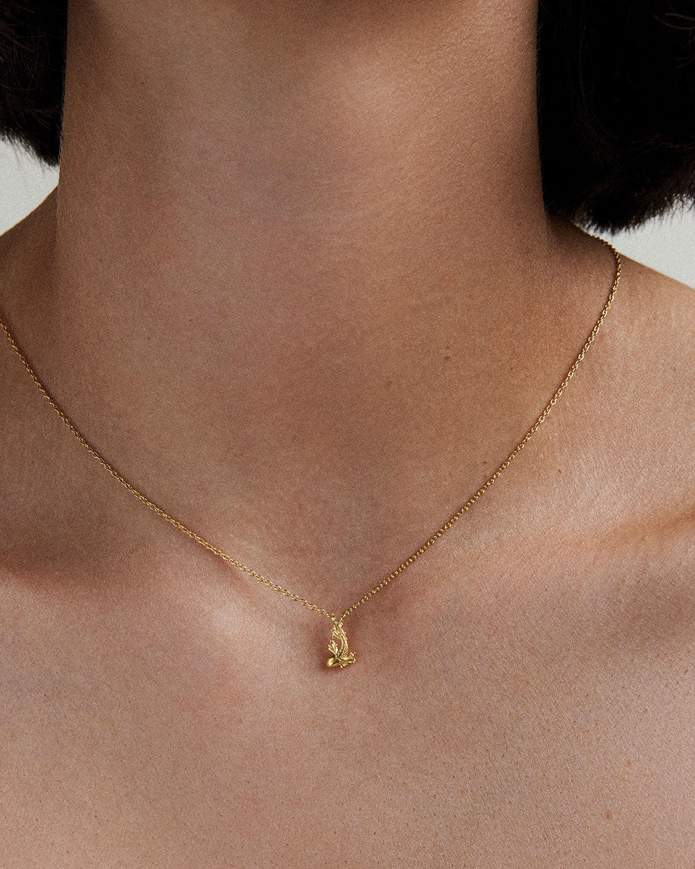 PISCES STAR SIGN NECKLACE (18K GOLD VERMEIL)