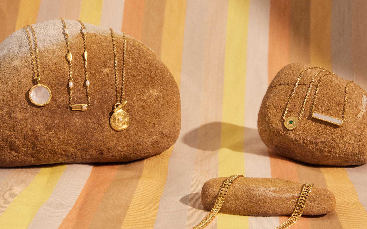 VACANZA NECKLACE (18K GOLD VERMEIL) IMAGE 5