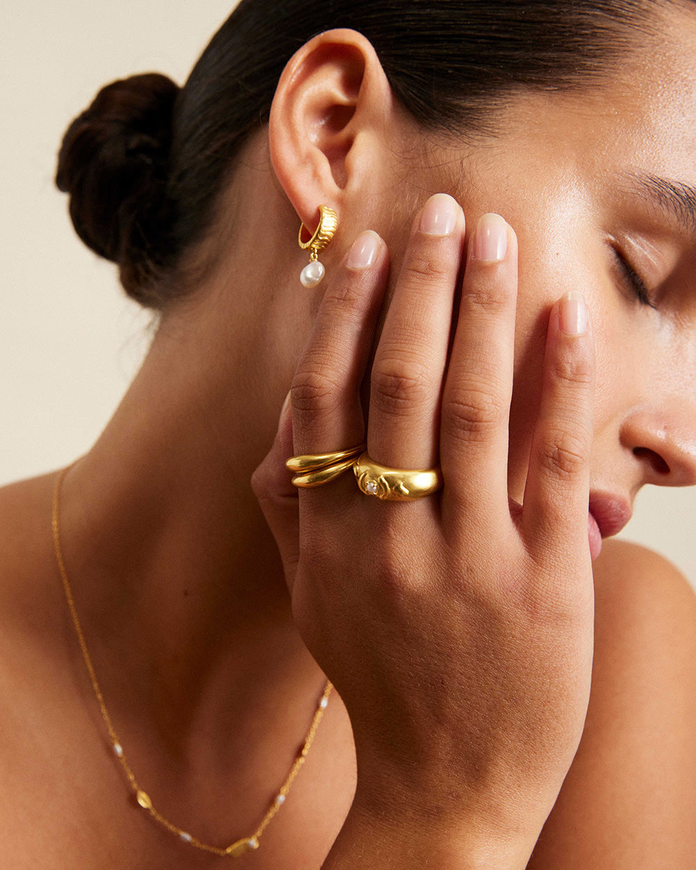 VACANZA RING (18K GOLD PLATED) IMAGE 3