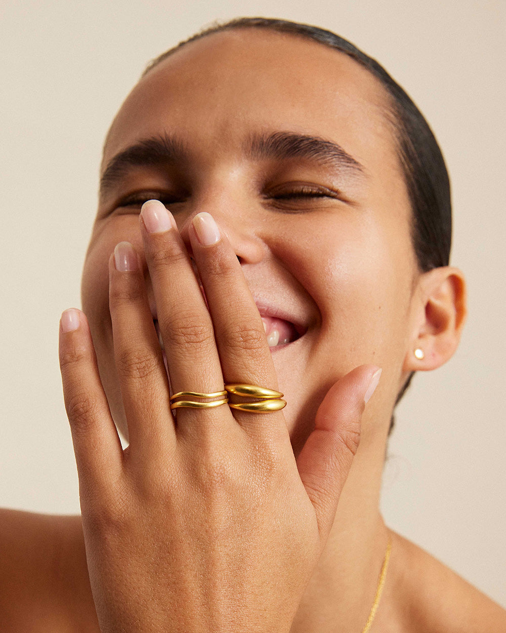 ONDA RING (18K GOLD VERMEIL) IMAGE 3