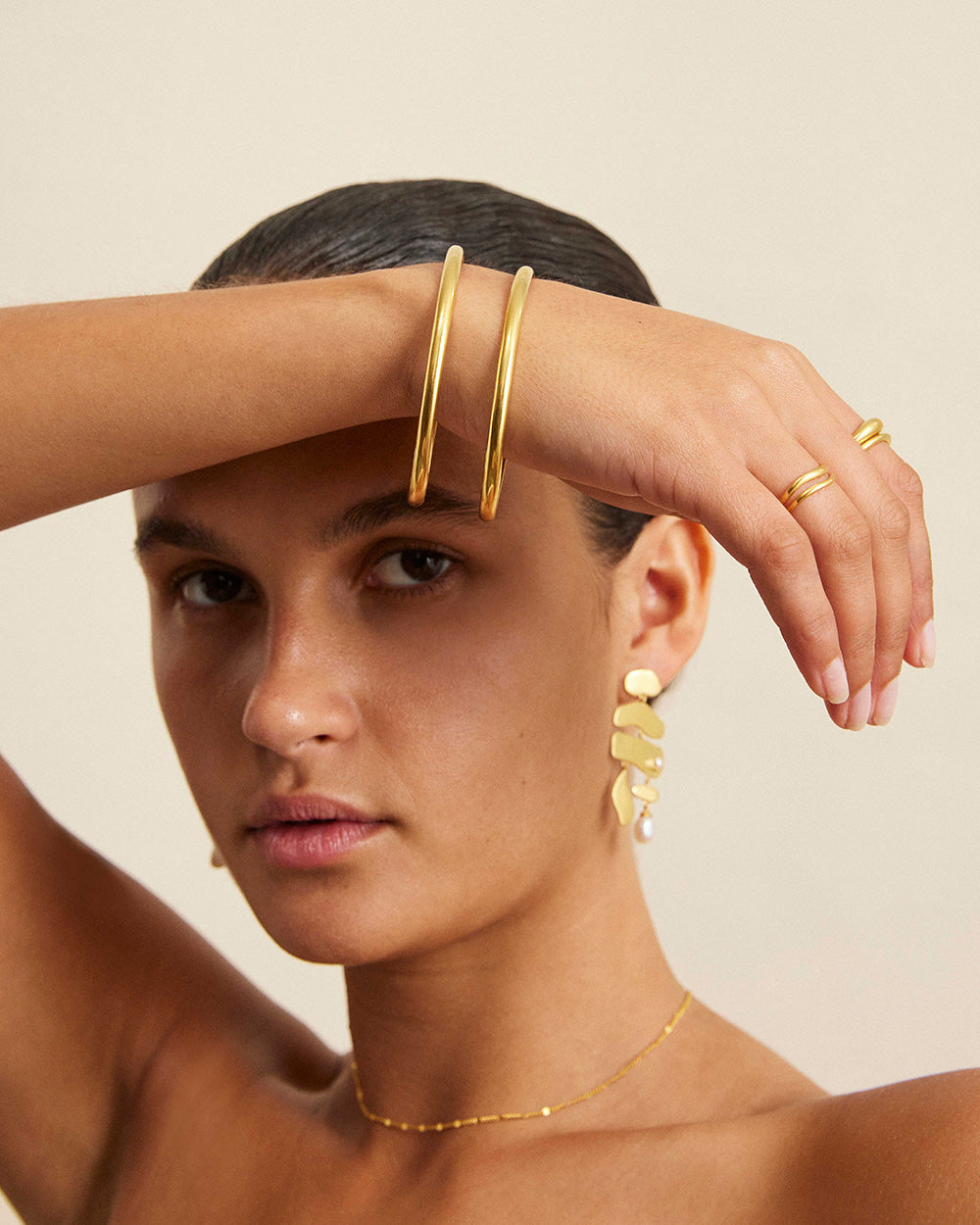 ERA BANGLE (18K GOLD PLATED) IMAGE 5