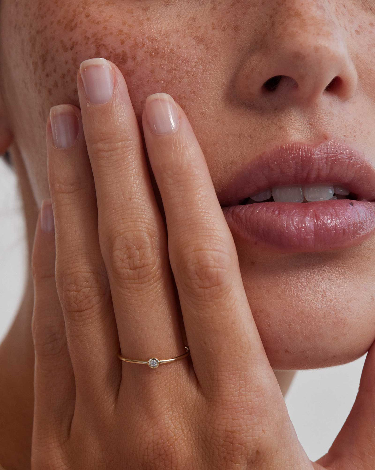 PETITE DIAMOND RING (9K GOLD) IMAGE 5