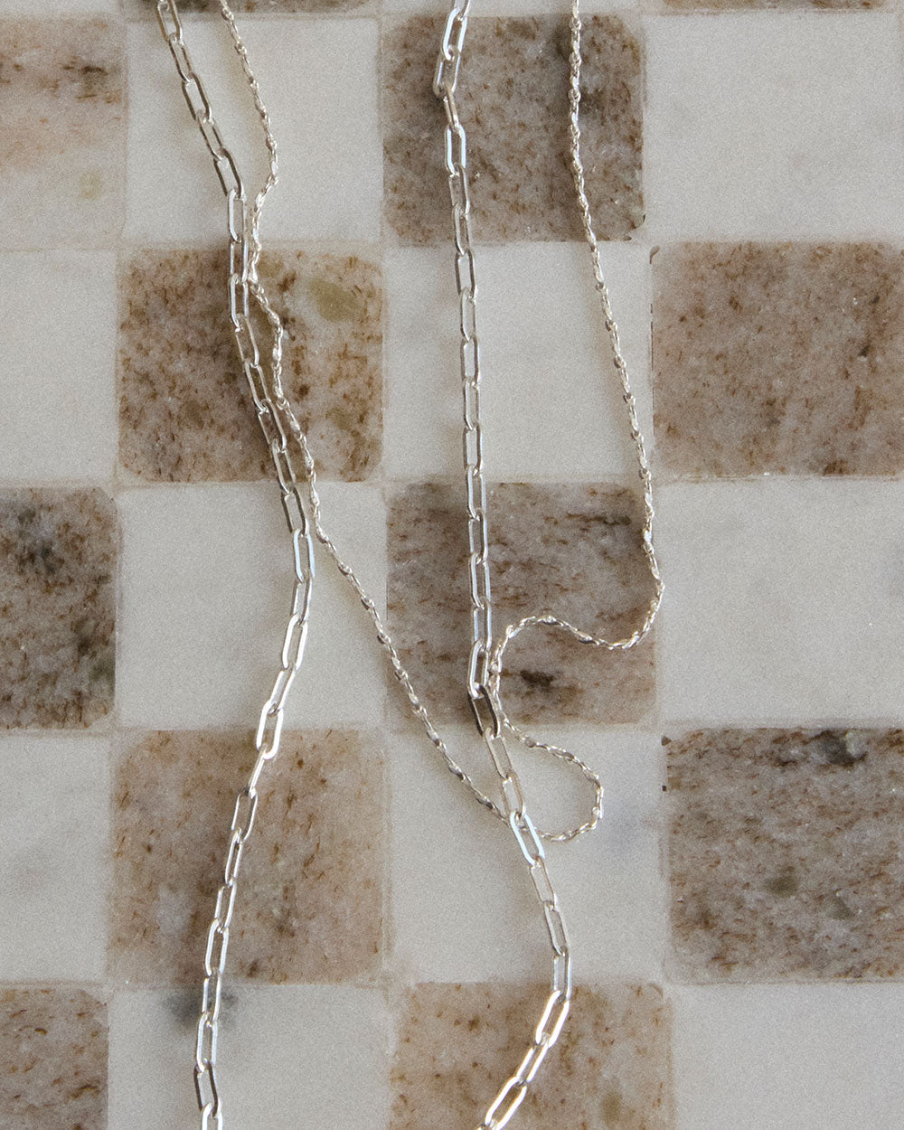 LUCIA CHAIN NECKLACE (STERLING SILVER)