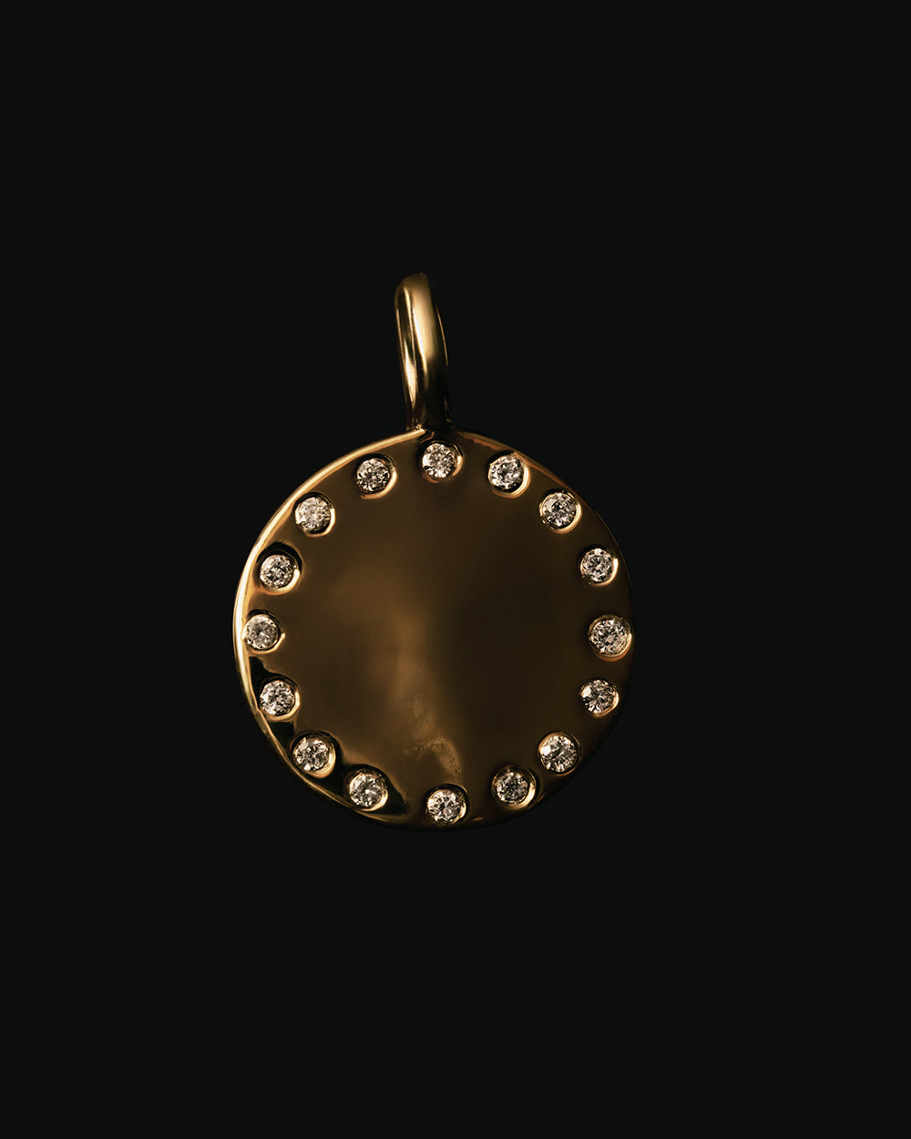 SOLAR CHARGE DIAMOND CHARM (9K GOLD)