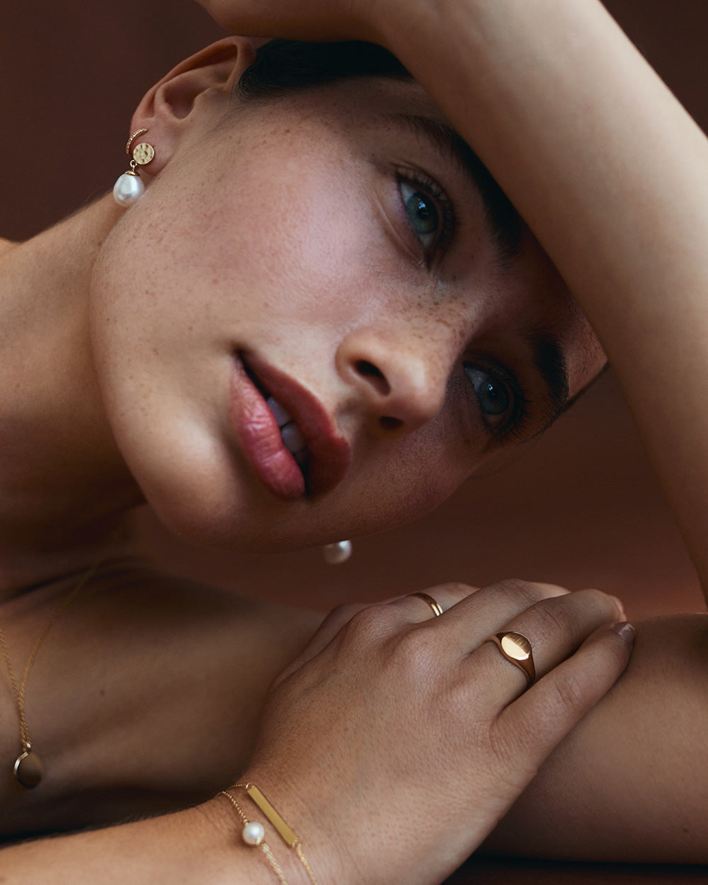 DIAMOND ETERNITY SLEEPERS (14K GOLD) IMAGE 3