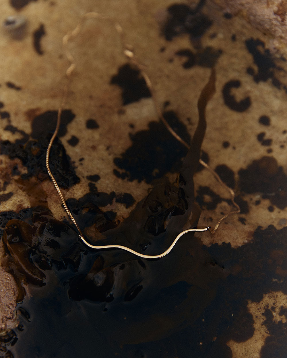 FLOAT NECKLACE (18K GOLD PLATED) IMAGE 3