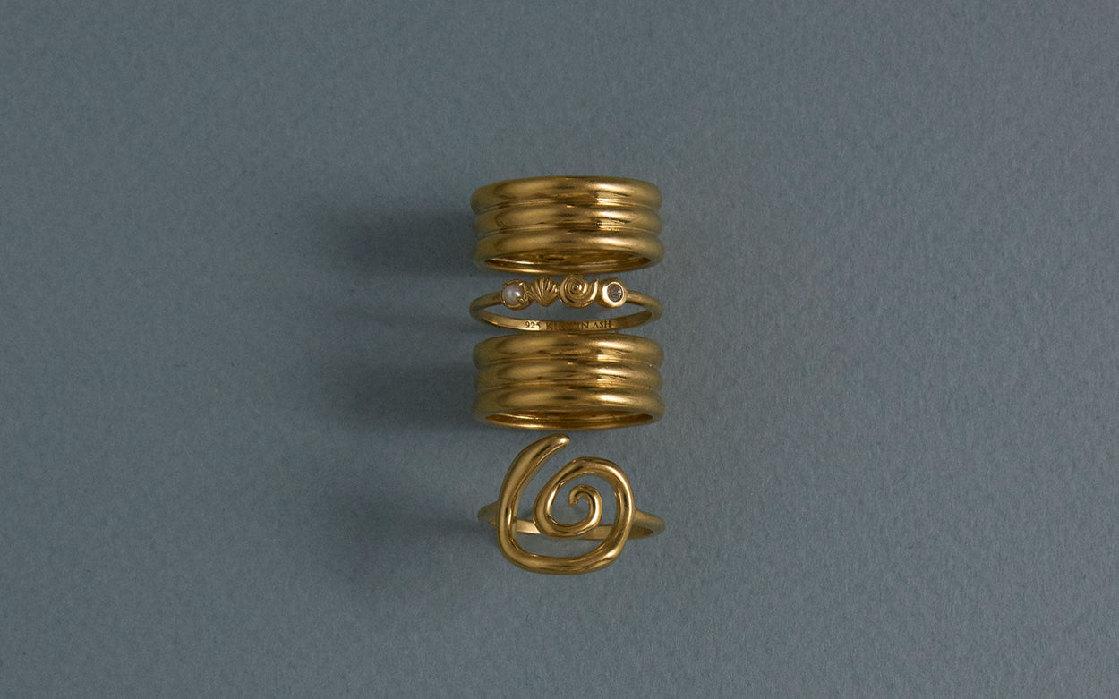 SWEET ESCAPE RING (18K GOLD PLATED) IMAGE 5