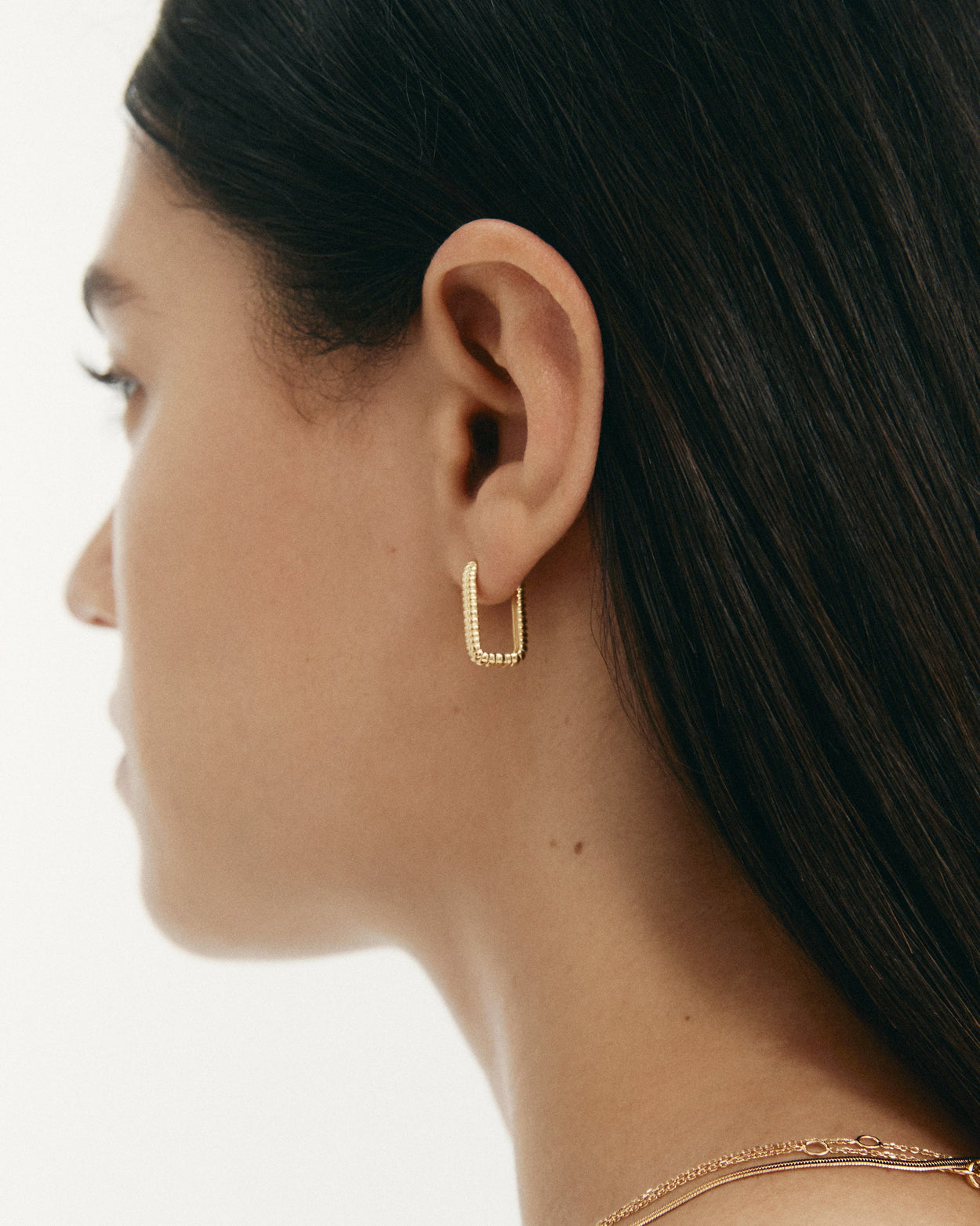 ELEMENTAL HOOPS (18K GOLD PLATED) IMAGE 2