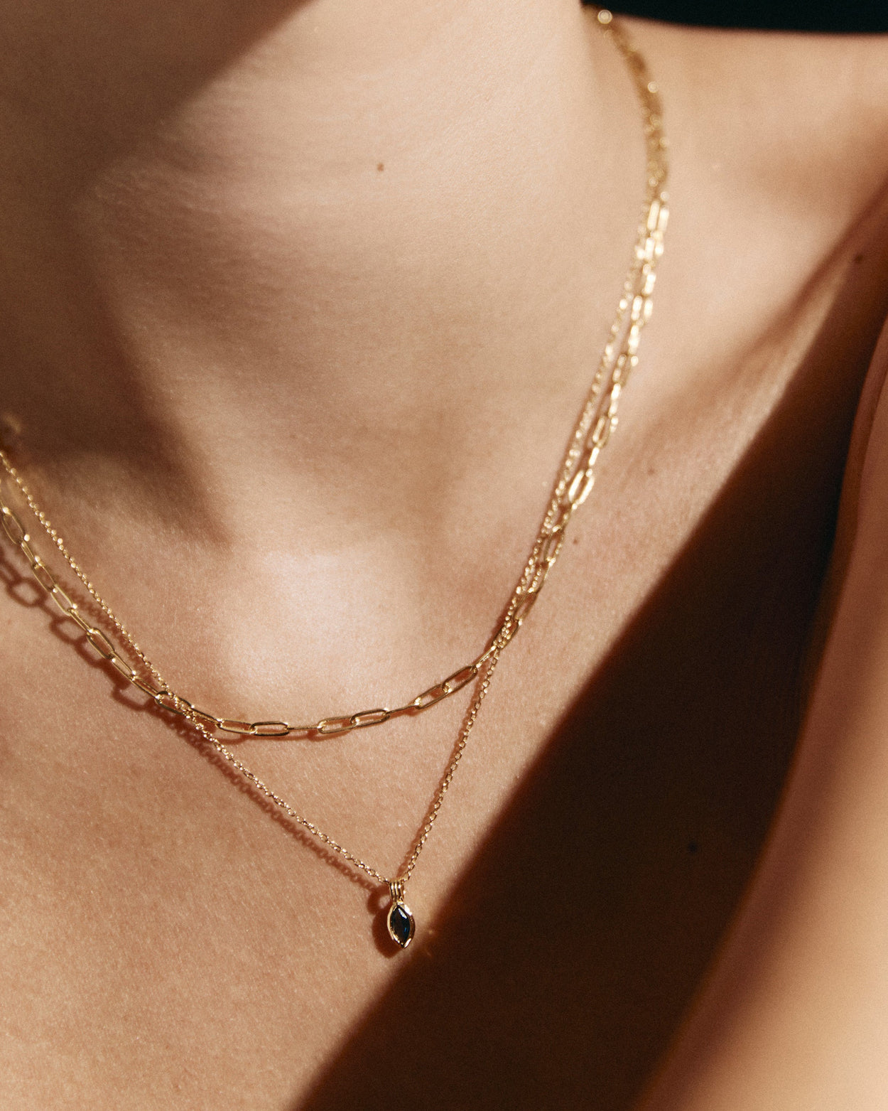 INK NECKLACE (18K GOLD VERMEIL) IMAGE 2