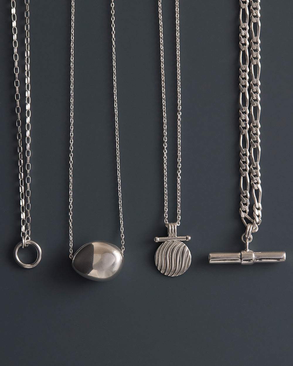 RISE COIN NECKLACE (STERLING SILVER) IMAGE 4